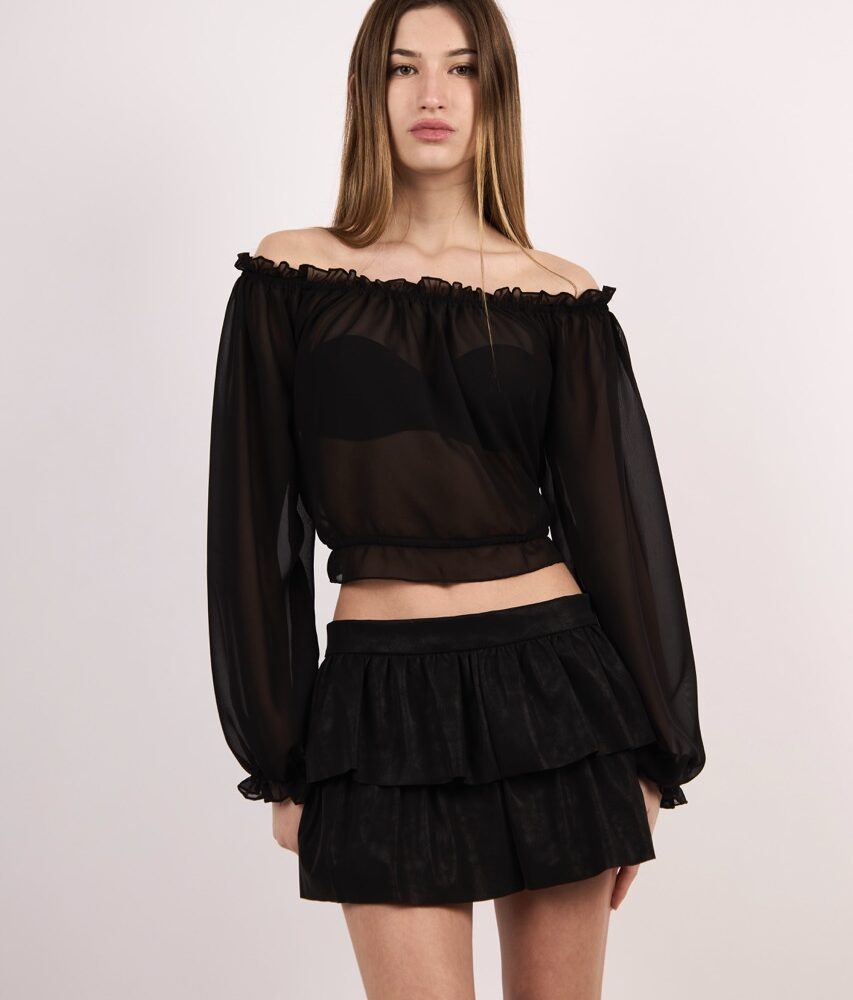 BLUSA OFF SHOULDER OLIVETO