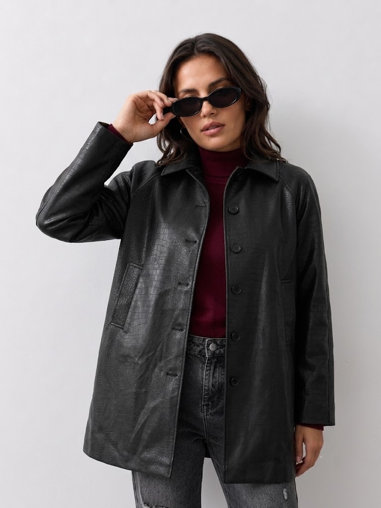 Trench Cuero Ingrid